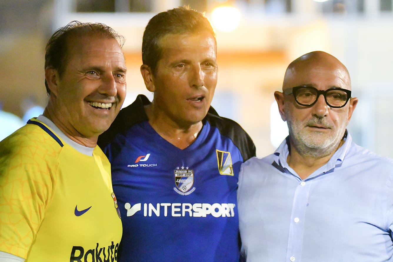 Jesús Mariano Angoy, a l'esquerre de la fotografia. FOTO: Xavier Riera