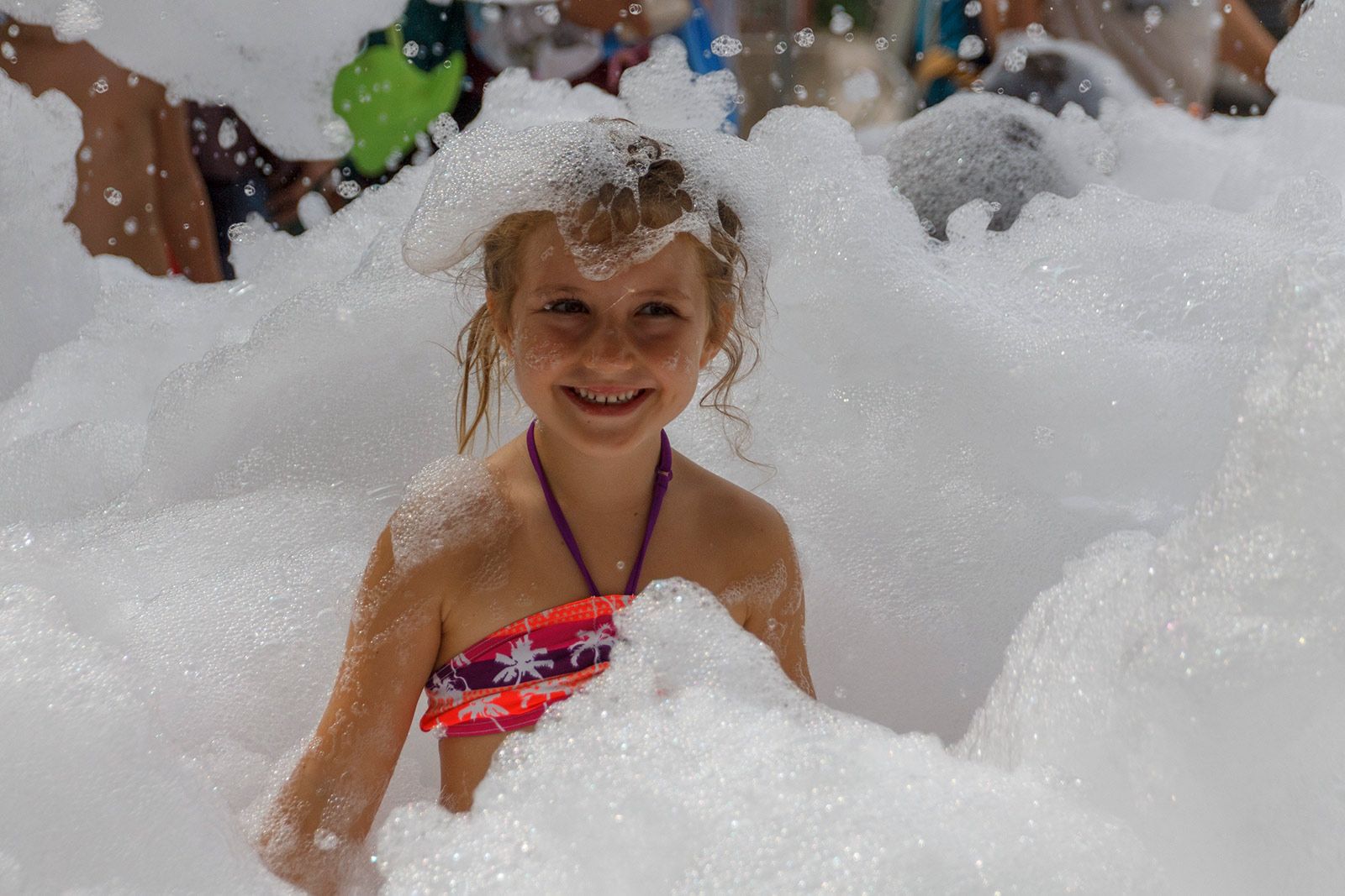 Festa de l'escuma. FOTO: Paula Galván