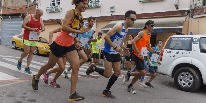 Sortida de la Cursa Popular de les Planes. FOTO: Paula Galván