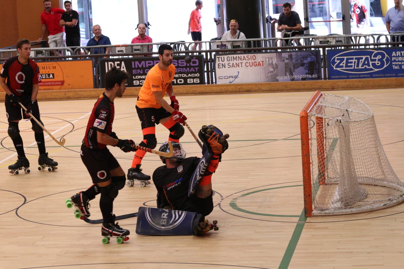 El PHC Sant Cugat ha guanyat (2-1) al CH Palafrugell. FOTO: Lali Álvarez