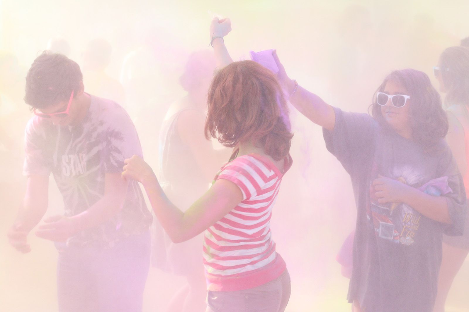 Festa Major de les Planes. Holi. Foto: Lali Álvarez