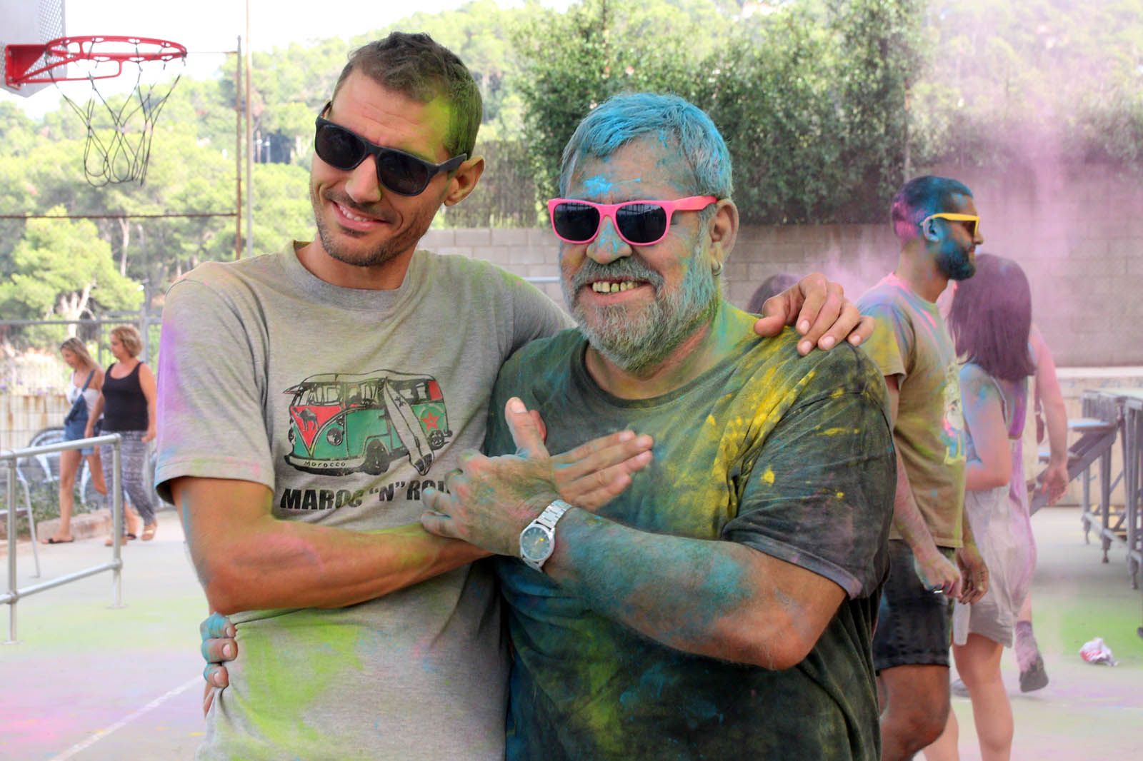 Festa Major de les Planes. Holi. Foto: Lali Álvarez