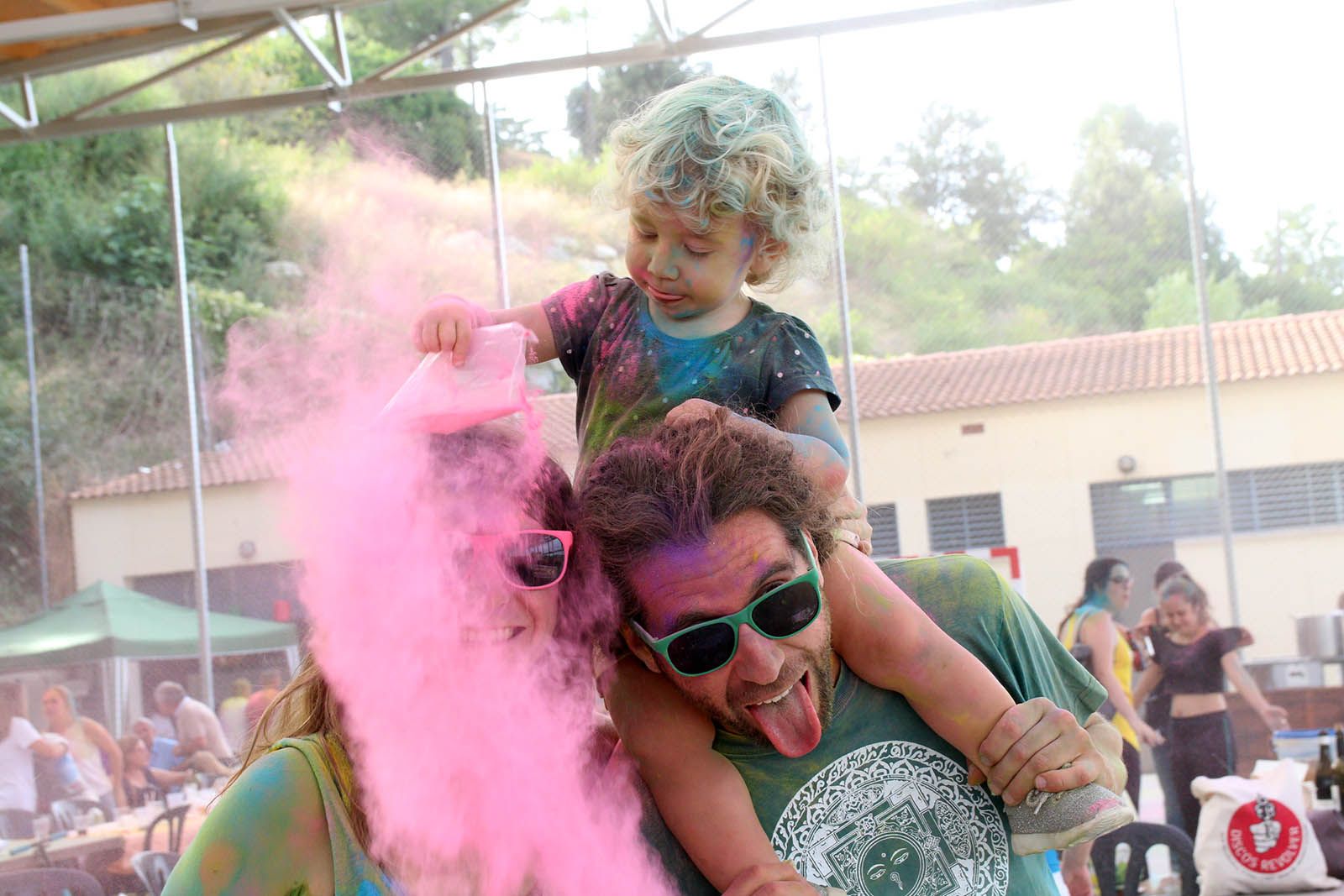 Festa Major de les Planes. Holi. Foto: Lali Álvarez