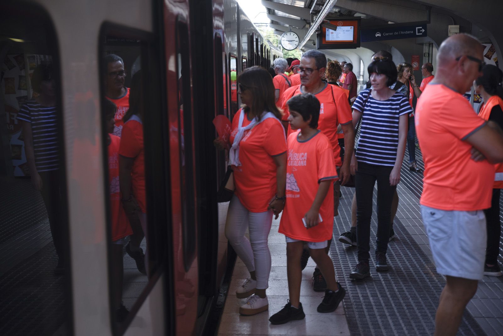 Manifestació de la diada Nacional de Catalunya a Barcelona. Foto: Bernat Millet.