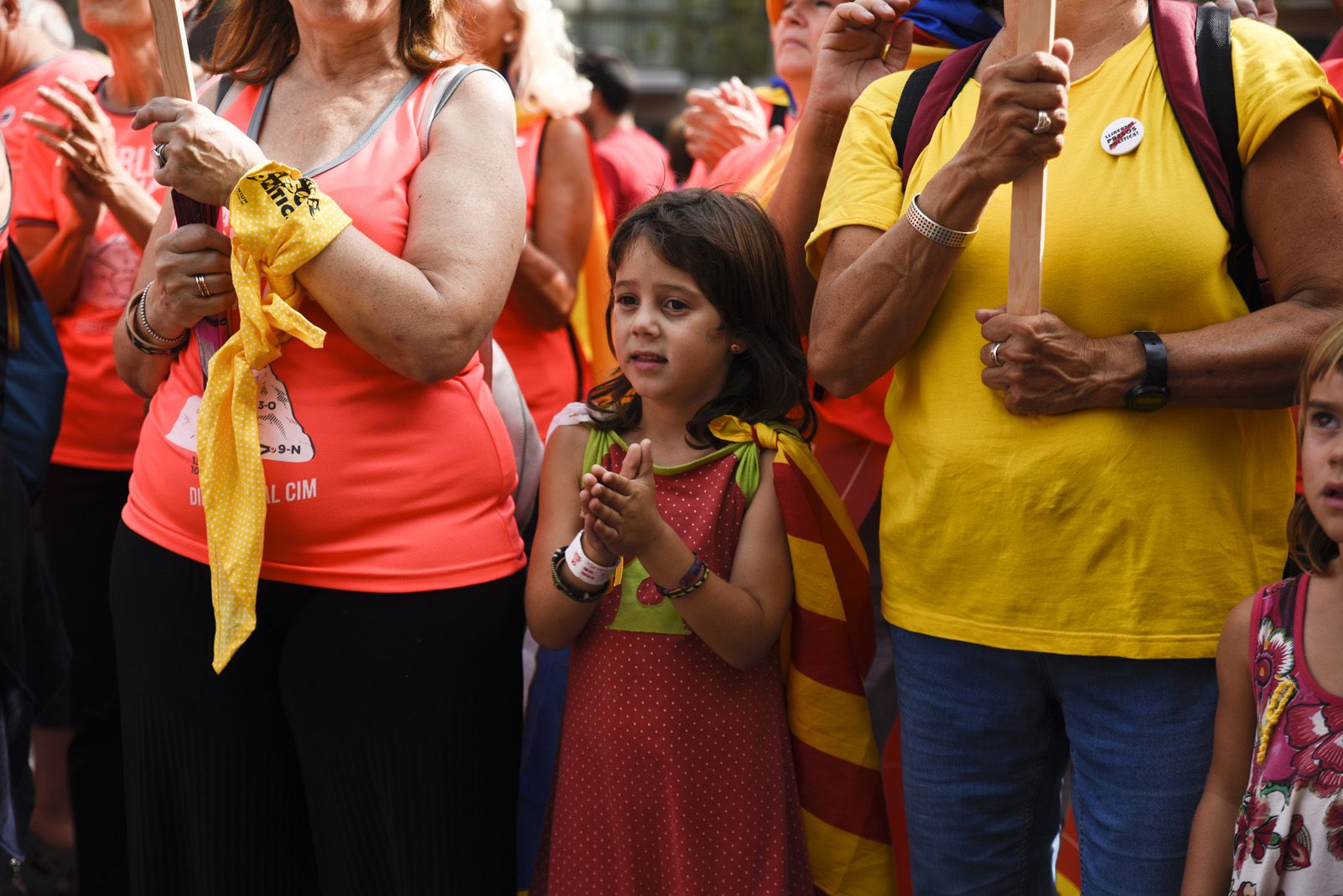 Manifestació de la diada Nacional de Catalunya a Barcelona. Foto: Bernat Millet.