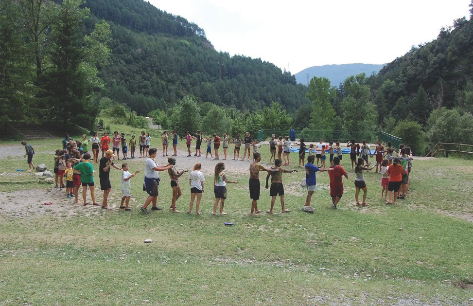 L'esplai Pica-Roca de Sant Cugat. FOTO: Cedida 