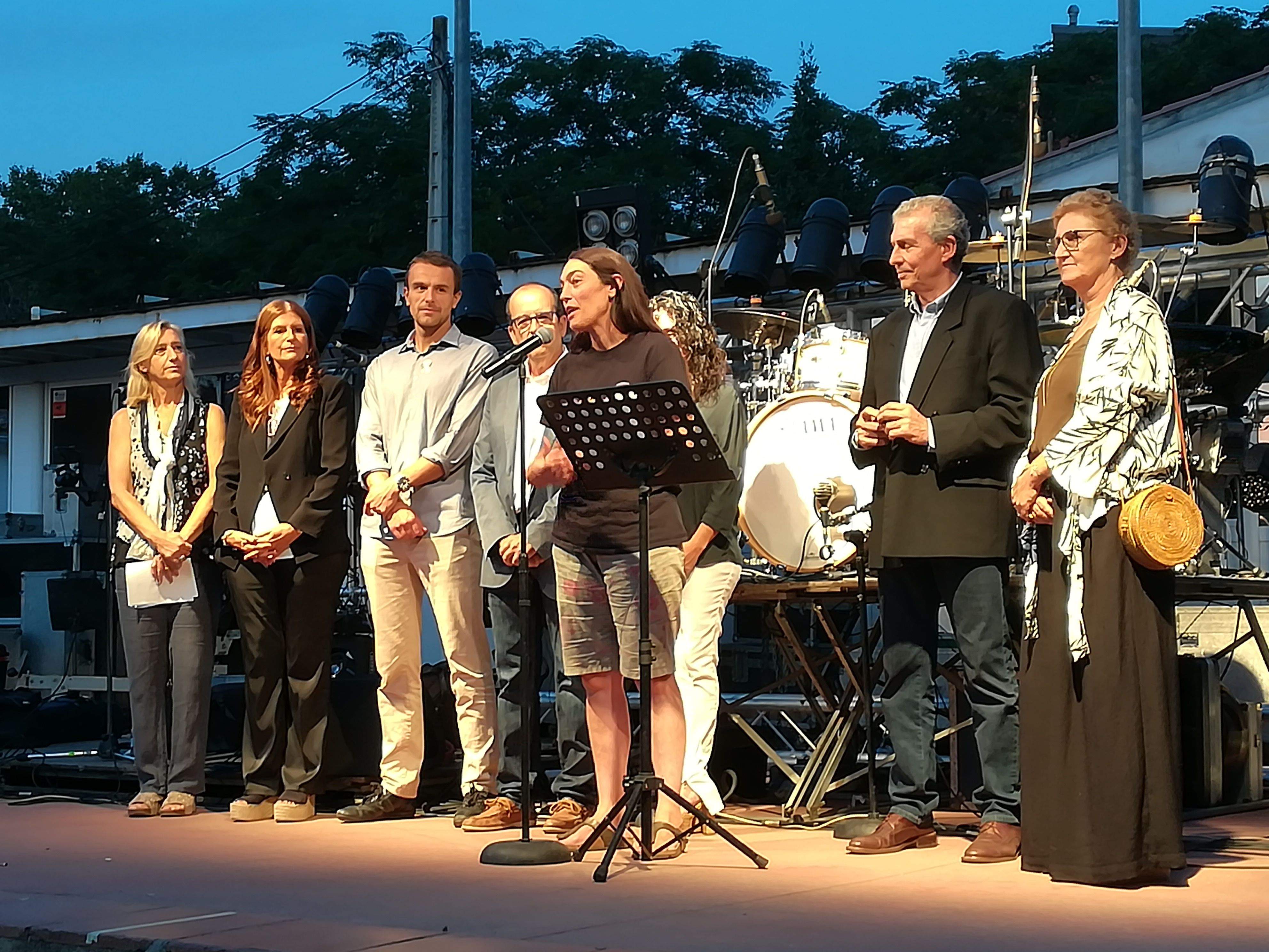 Pregó de Carolina Amado a la Festa Major de Valldoreix. FOTO: TOT Sant Cugat