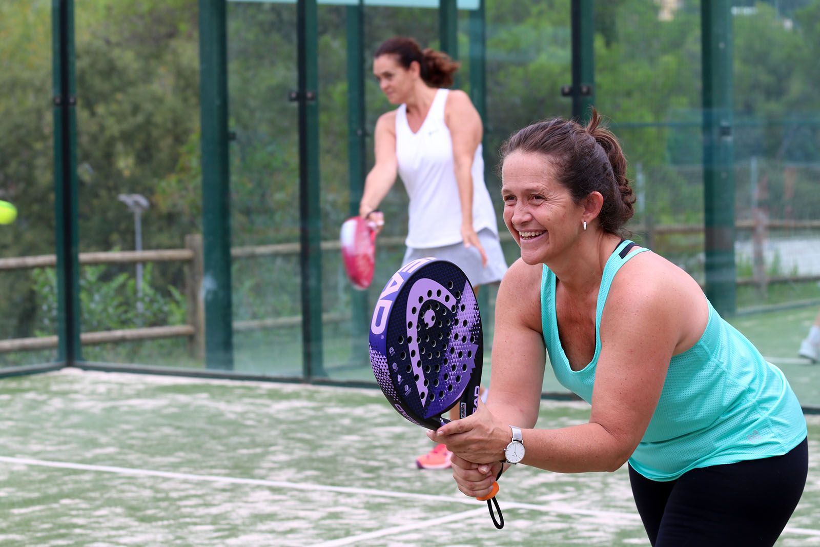 Torneig de Pàdel al Club Esportiu Valldoreix. Foto: Lali Álvarez