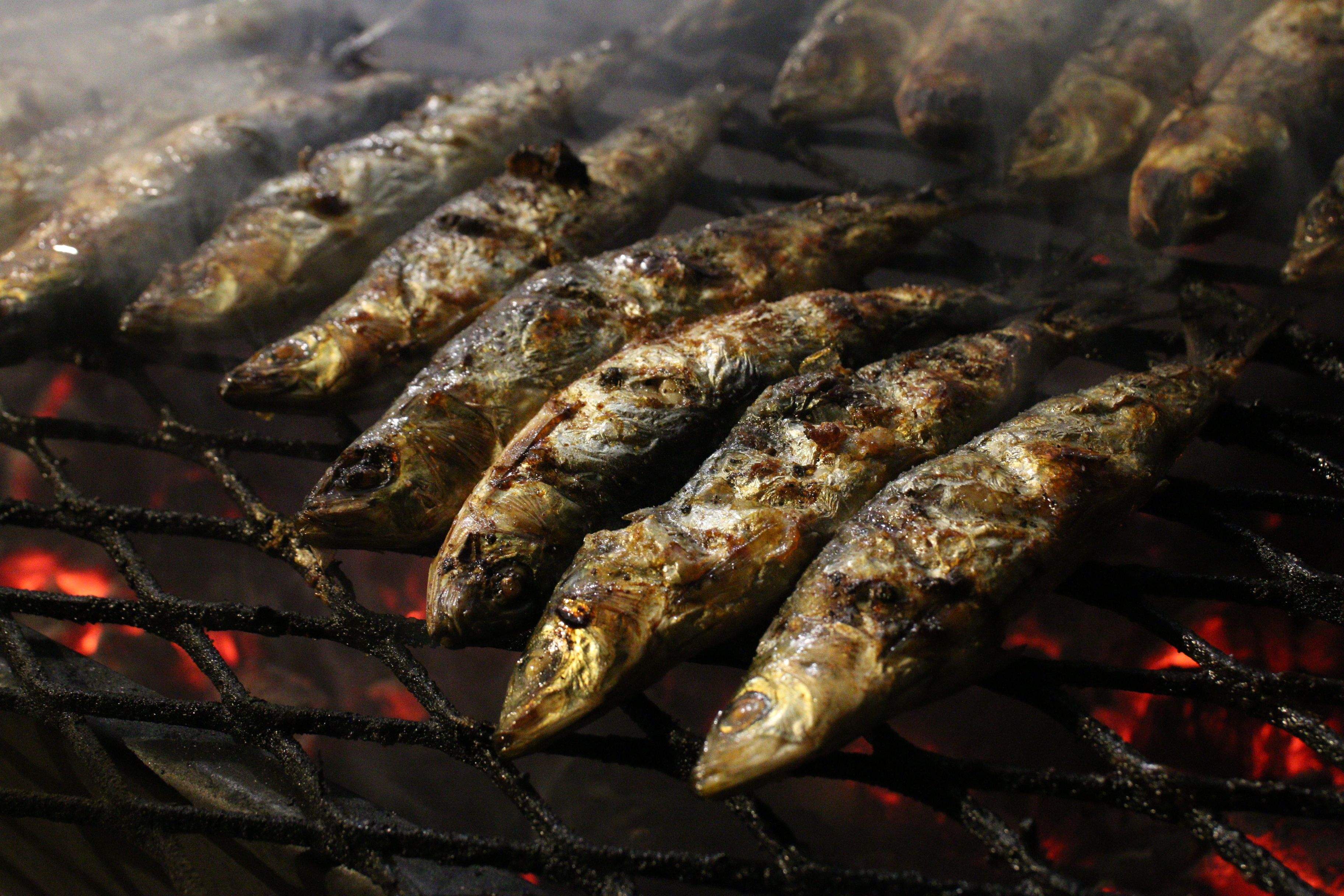 Sardinada ecològica. Foto: Lali Álvarez