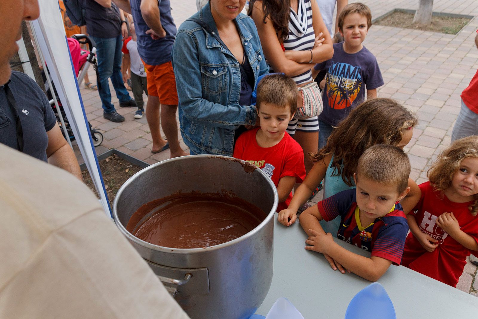 Xocolatada a la Festa Major de Volpelleres. FOTO: Paula Galván
