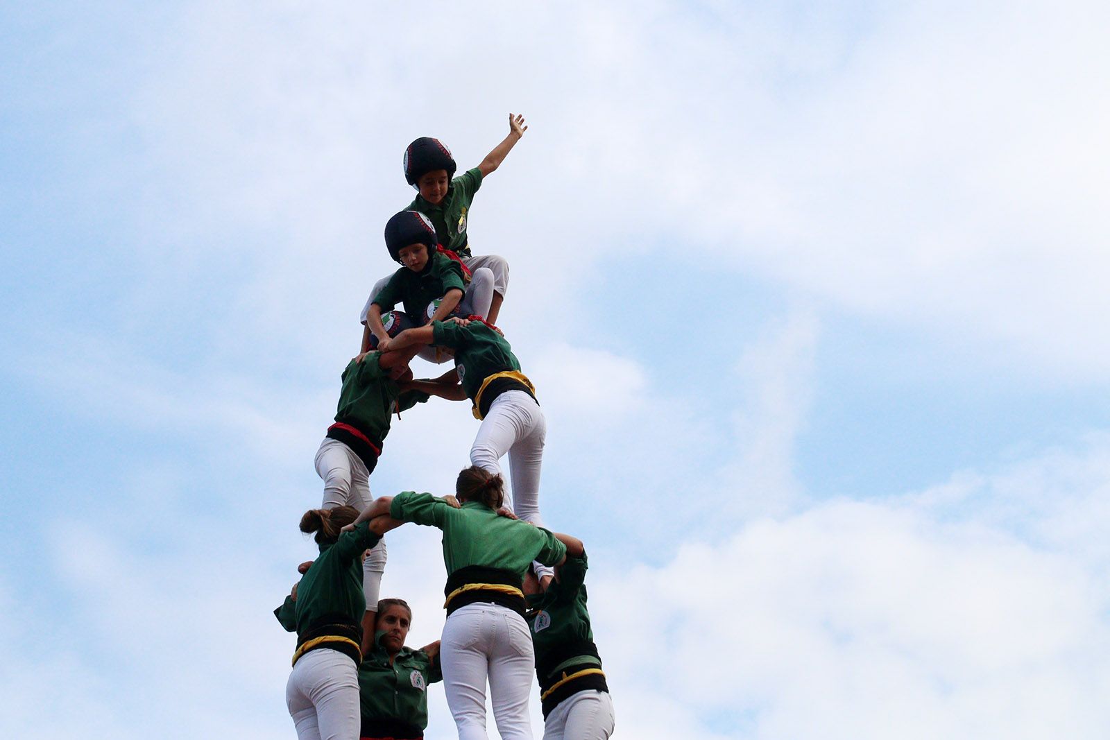 Diada Castellera de Festa Major. Foto: Lali Álvarez