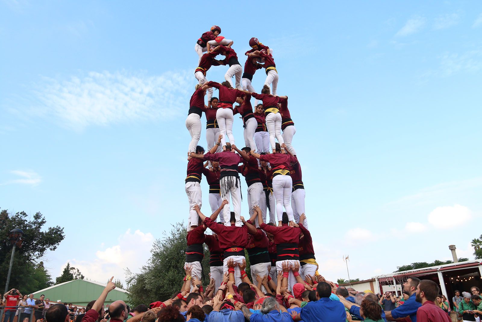 Diada Castellera de Festa Major. Foto: Lali Álvarez