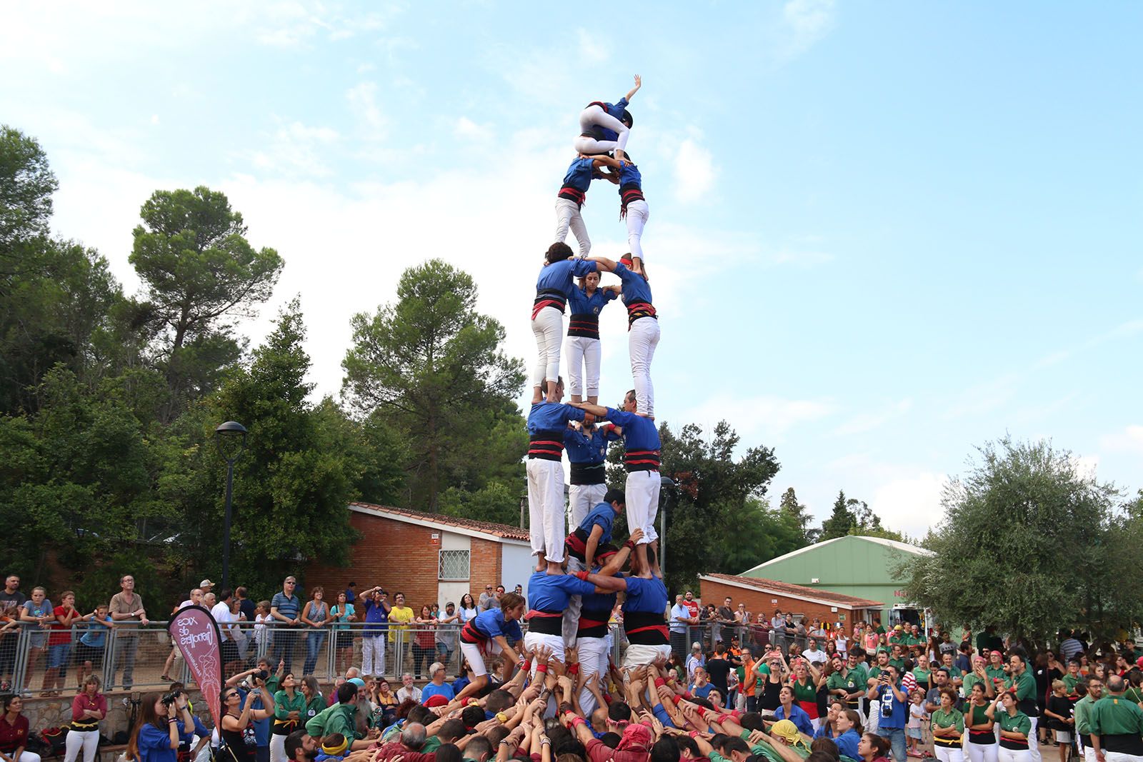 Diada Castellera de Festa Major. Foto: Lali Álvarez