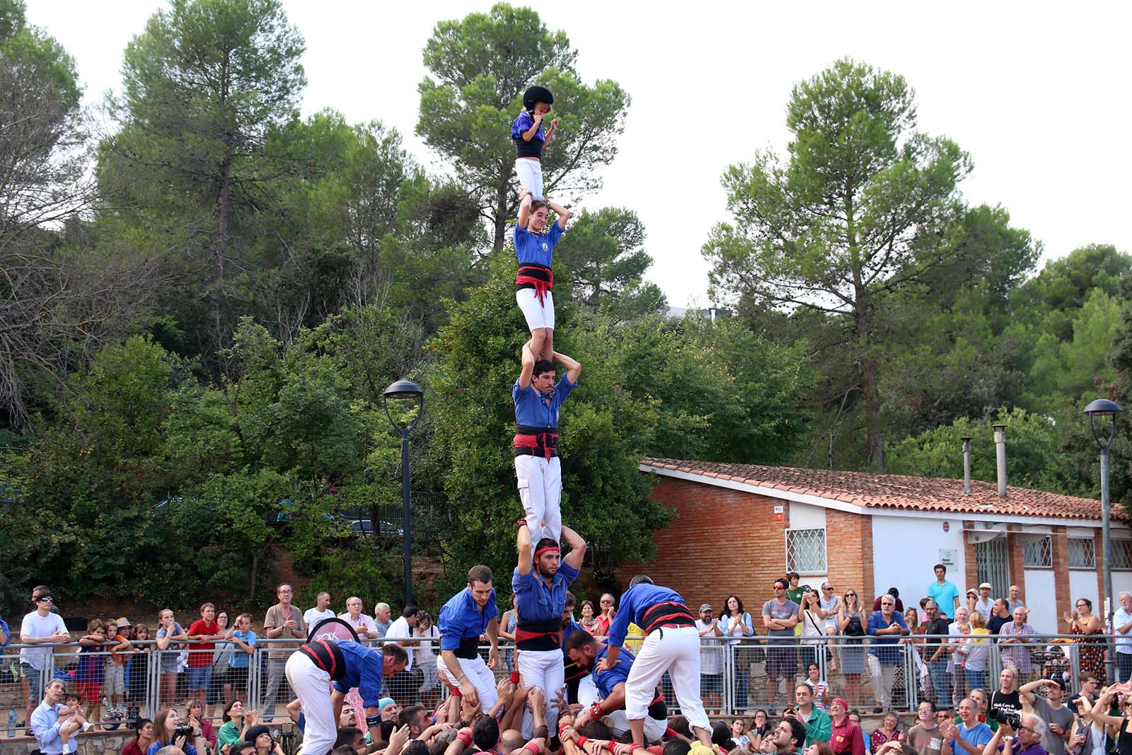 Diada Castellera de Festa Major. Foto: Lali Álvarez