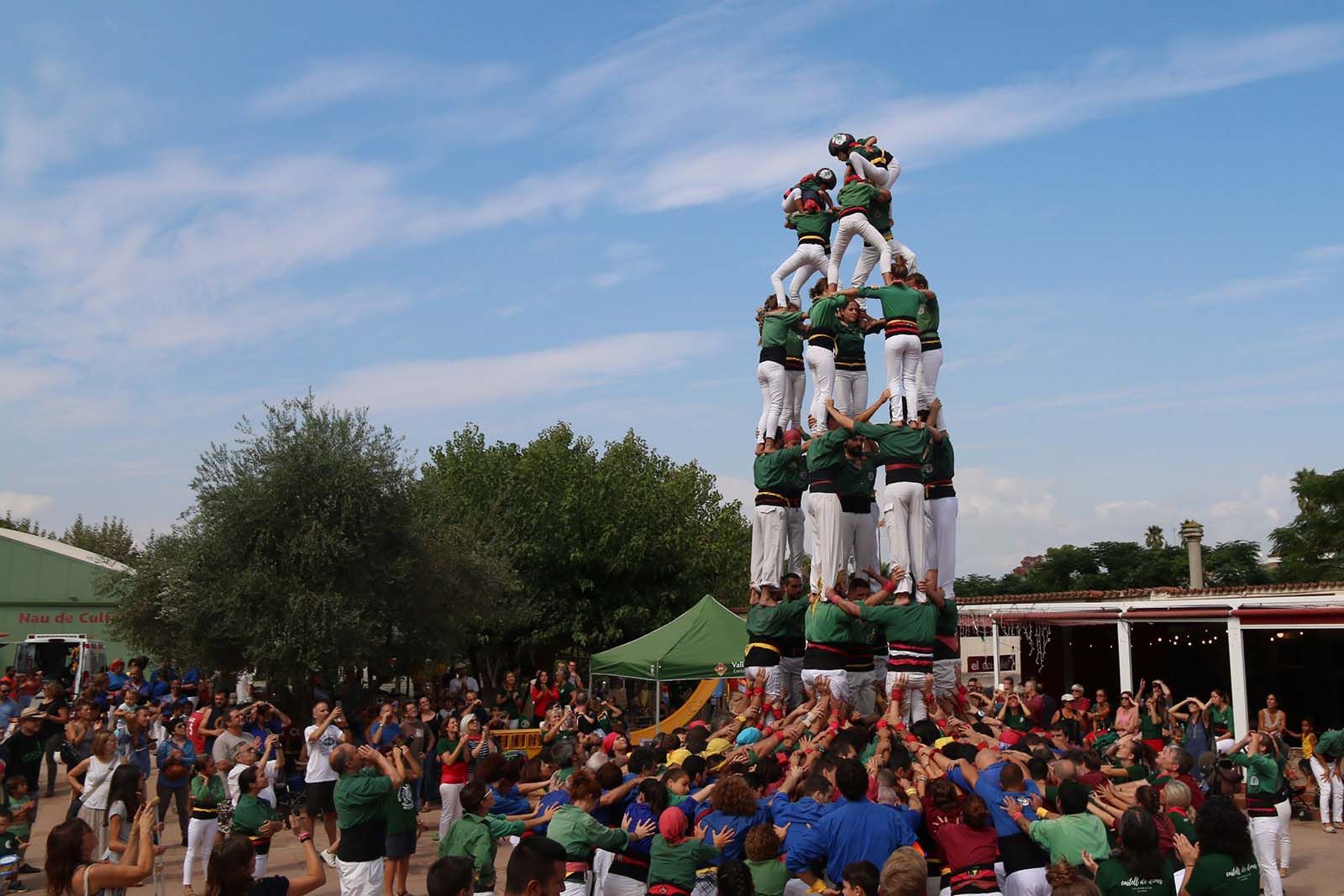 Diada Castellera de Festa Major. Foto: Lali Álvarez