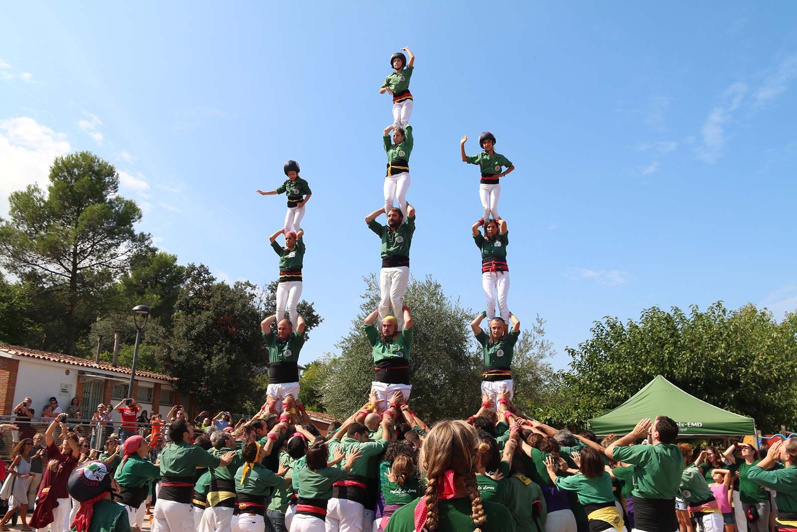 Diada Castellera de Festa Major. Foto: Lali Álvarez