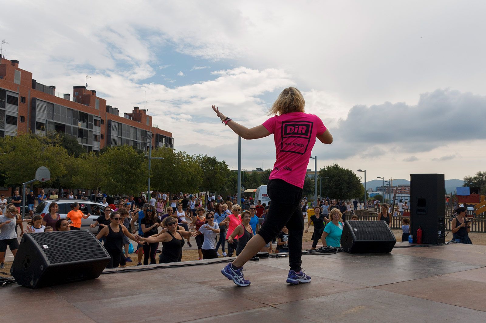 Master Class de zumba. FOTO: Paula Galván