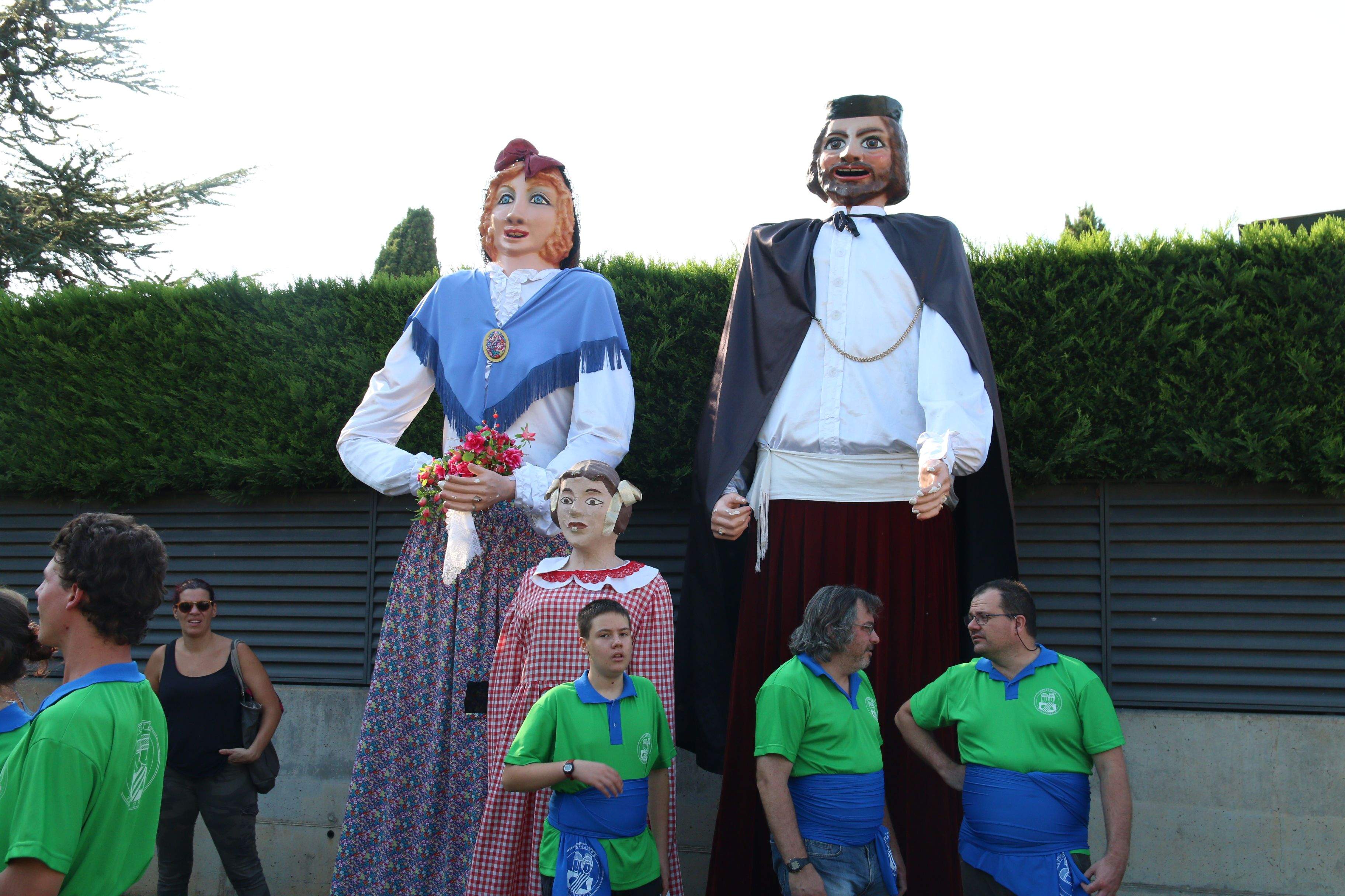 Plantada de Gegants i Cercavila. Foto: Lali Álvarez