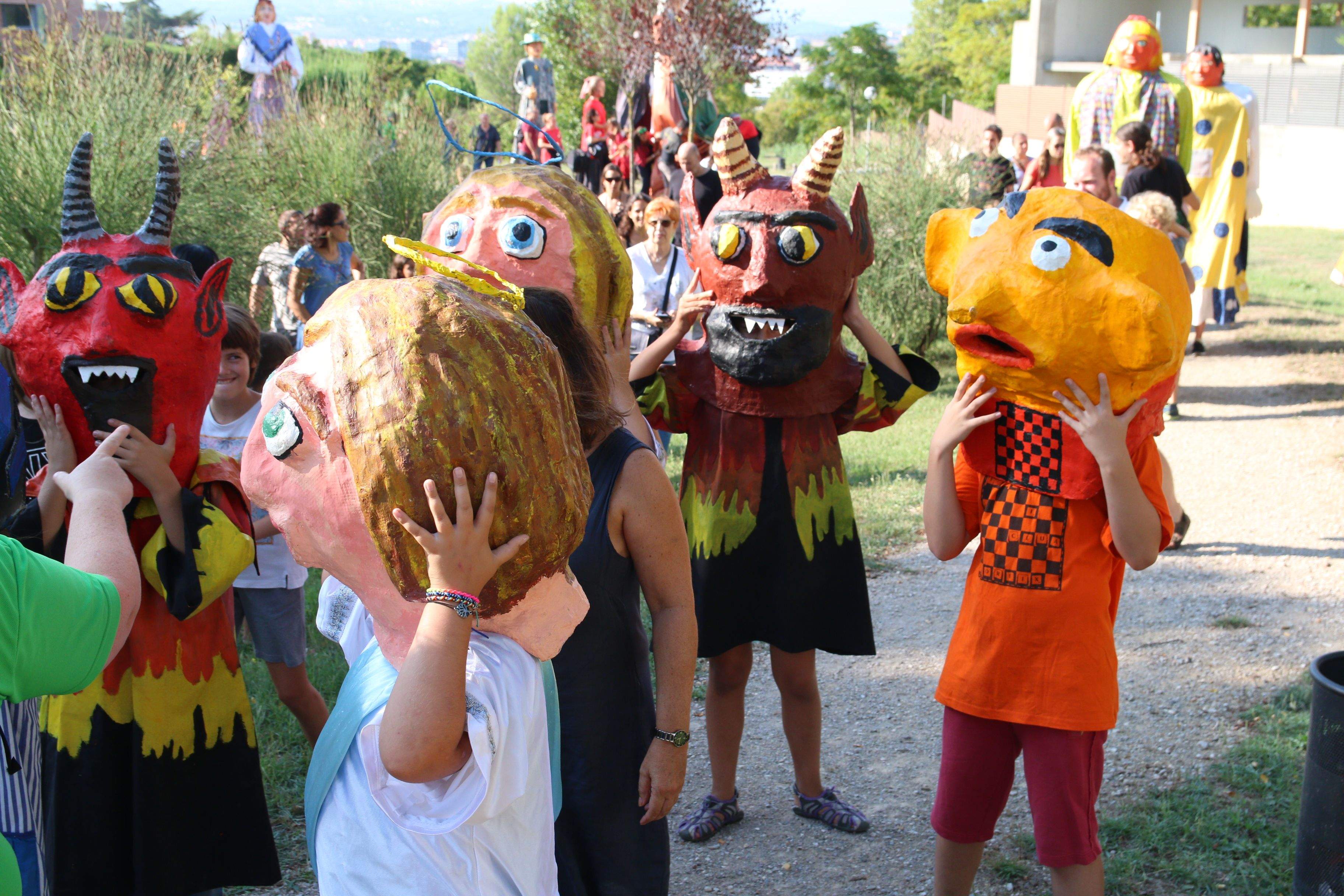 Plantada de Gegants i Cercavila. Foto: Lali Álvarez