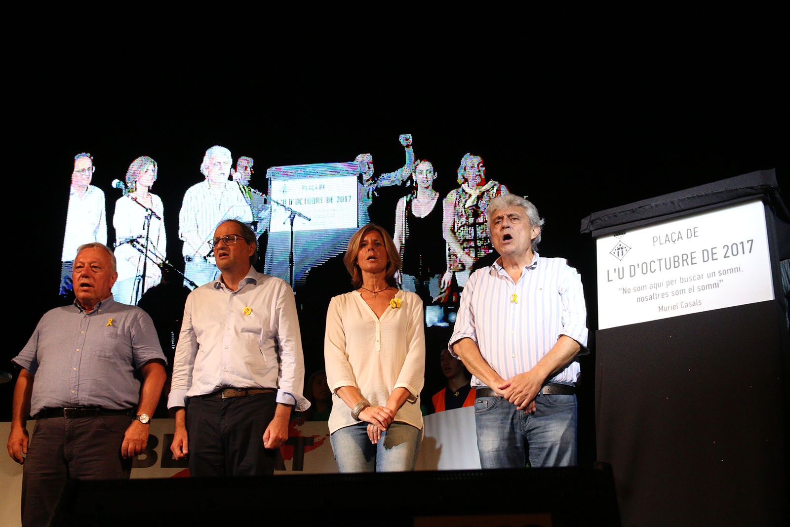 Marxa per a la República. Foto: Lali Álvarez