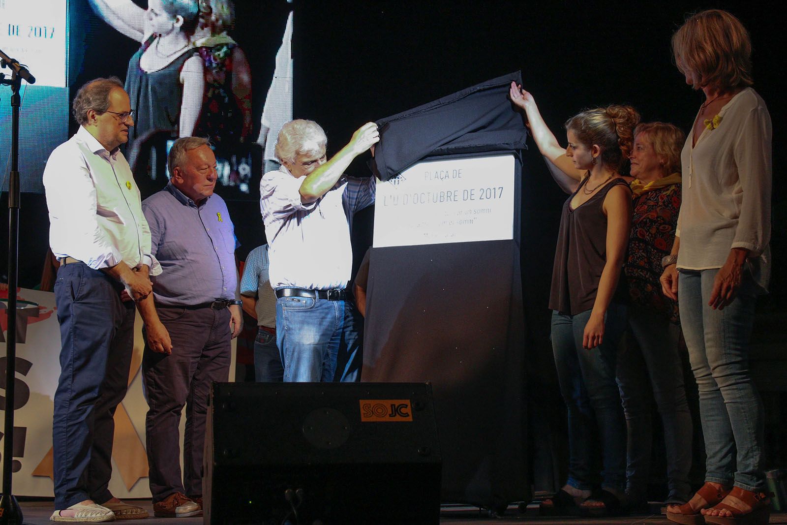 Marxa per a la República. Foto: Lali Álvarez