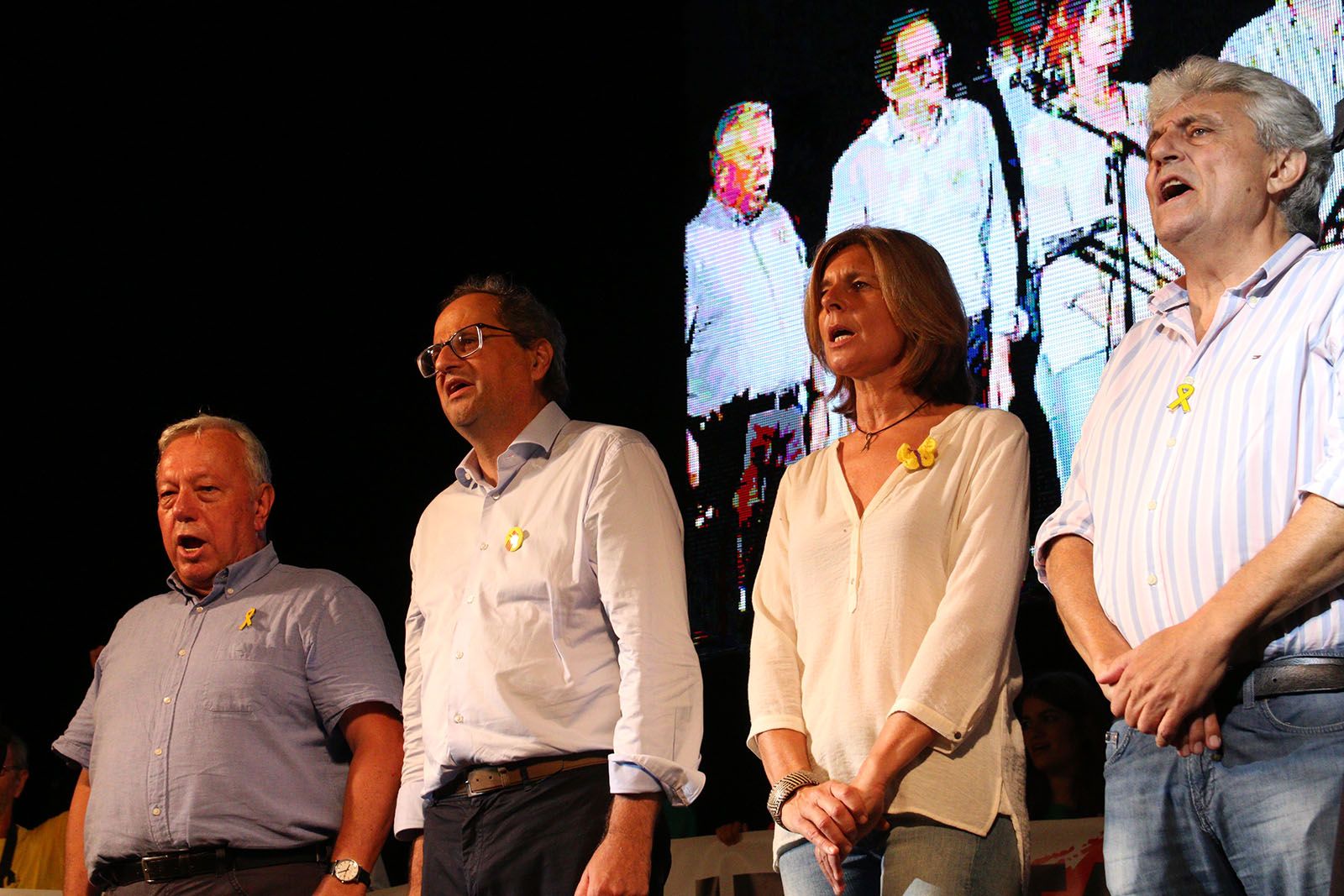 Marxa per a la República. Foto: Lali Álvarez