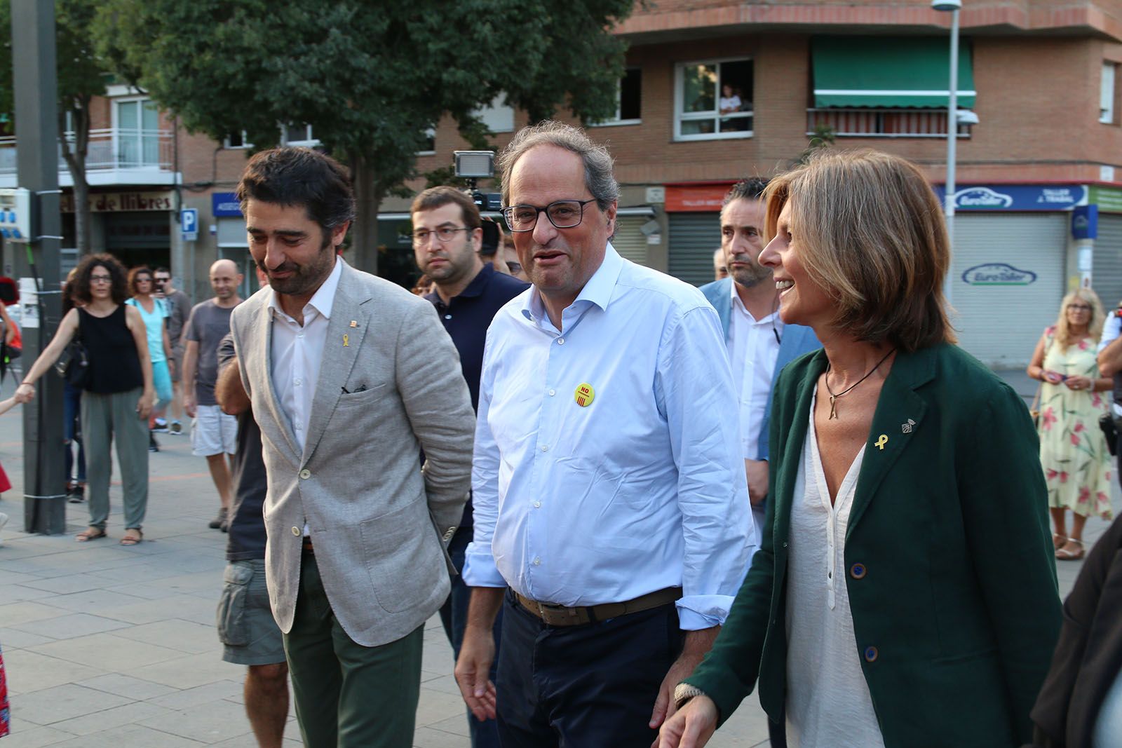 Marxa per a la República. Foto: Lali Álvarez