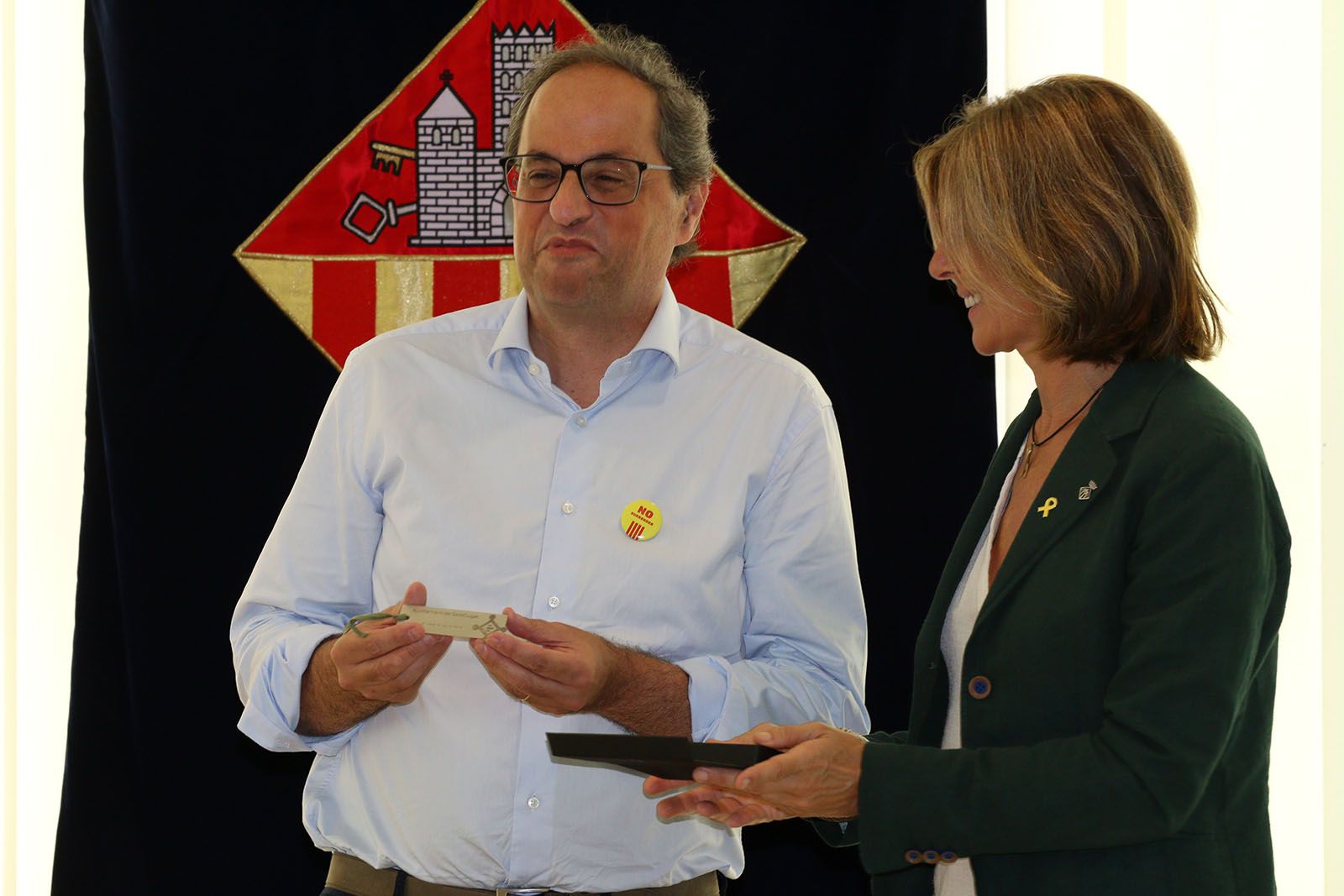 Marxa per a la República. Foto: Lali Álvarez