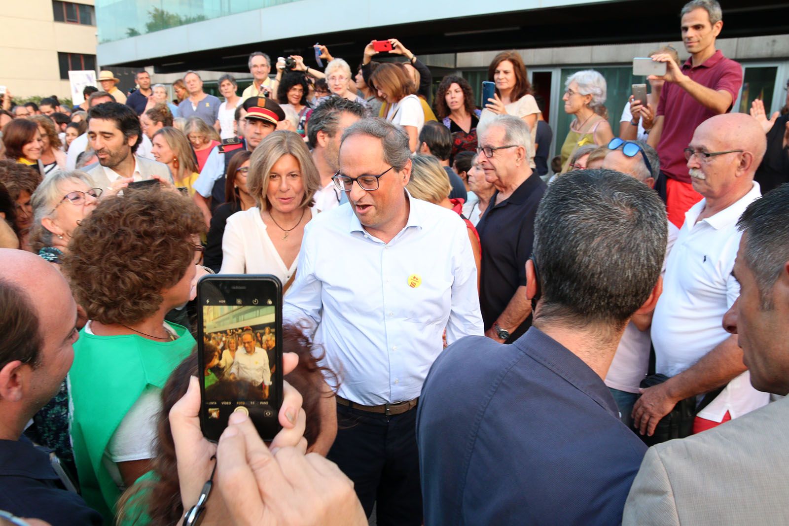Marxa per a la República. Foto: Lali Álvarez