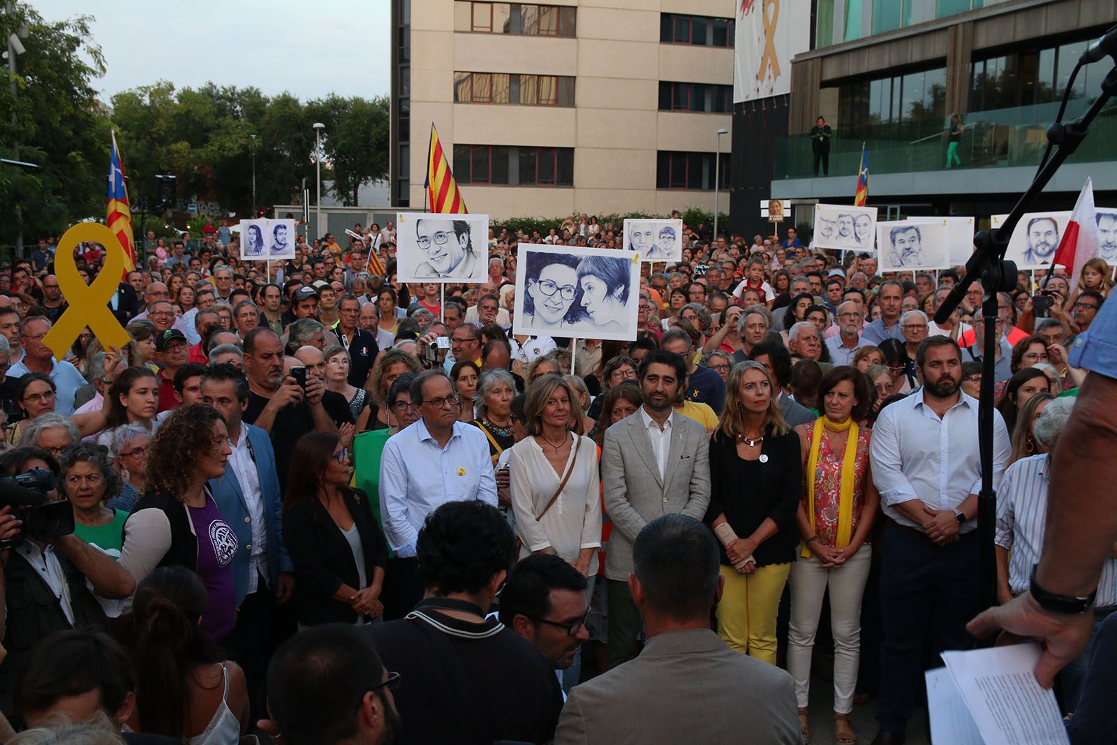 Marxa per a la República. Foto: Lali Álvarez