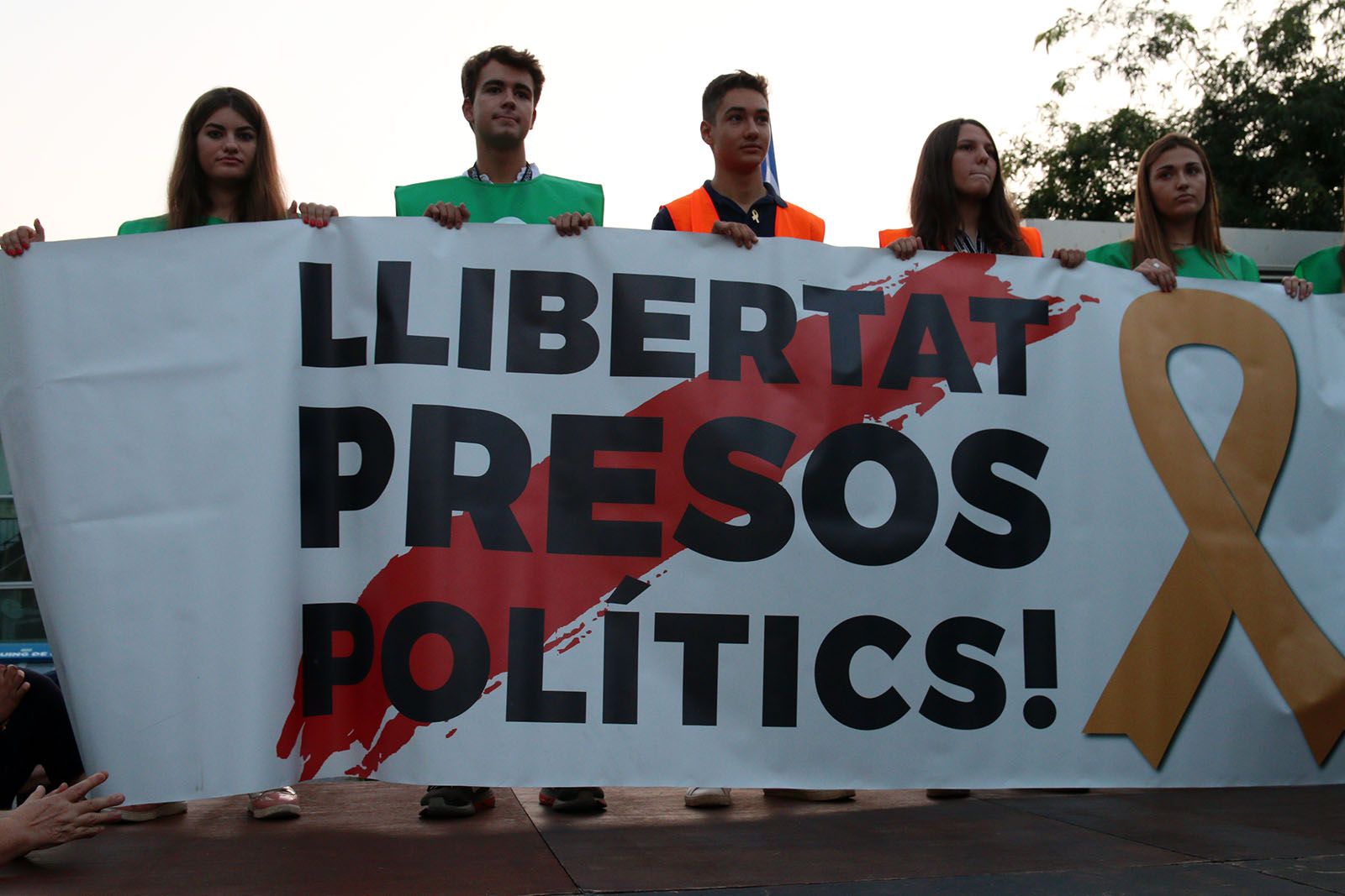 Marxa per a la República. Foto: Lali Álvarez