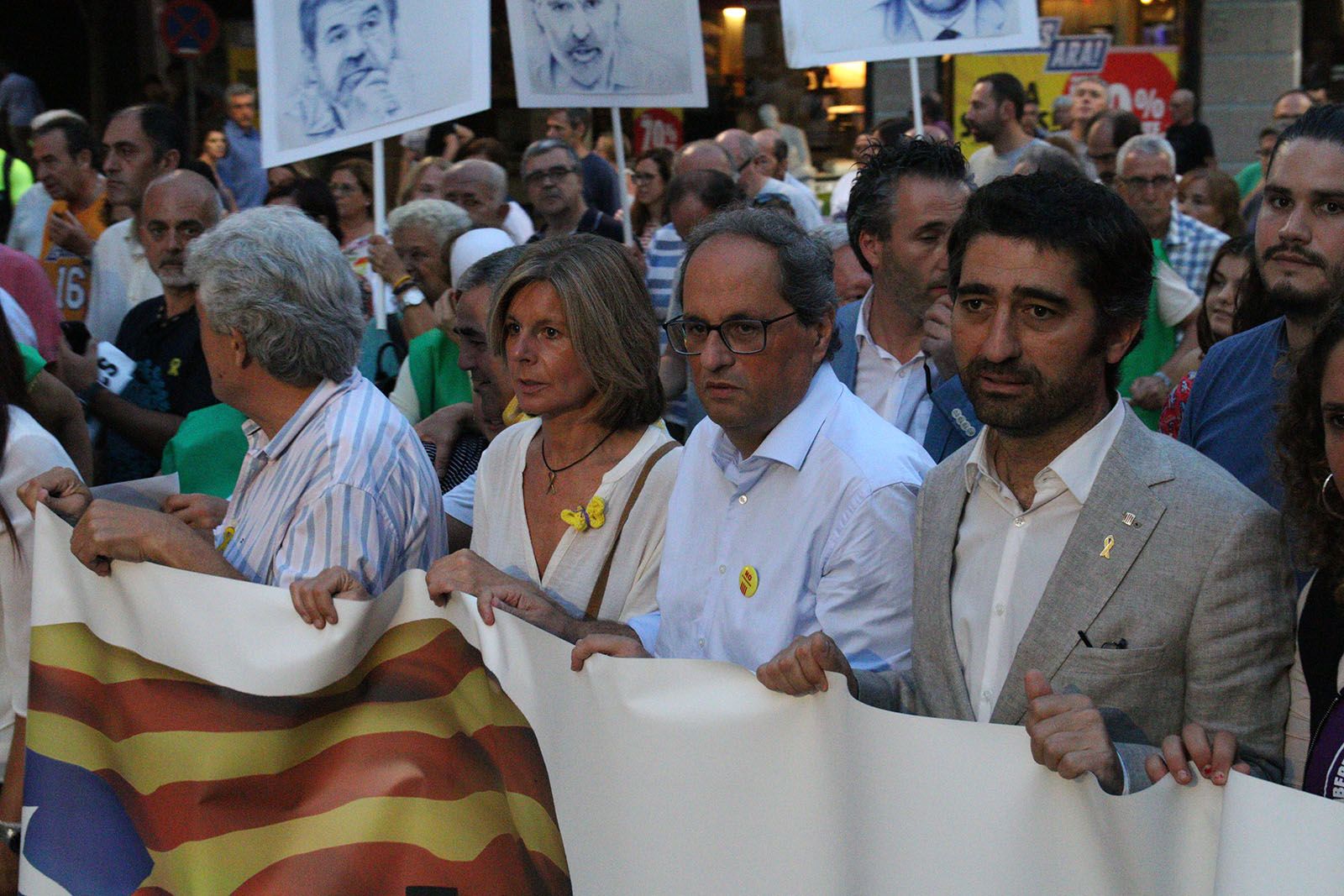 Marxa per a la República. Foto: Lali Álvarez