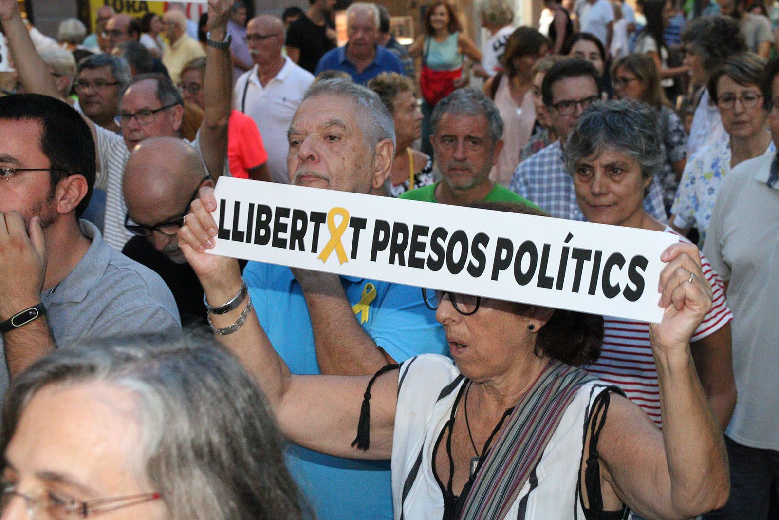 Marxa per a la República. Foto: Lali Álvarez