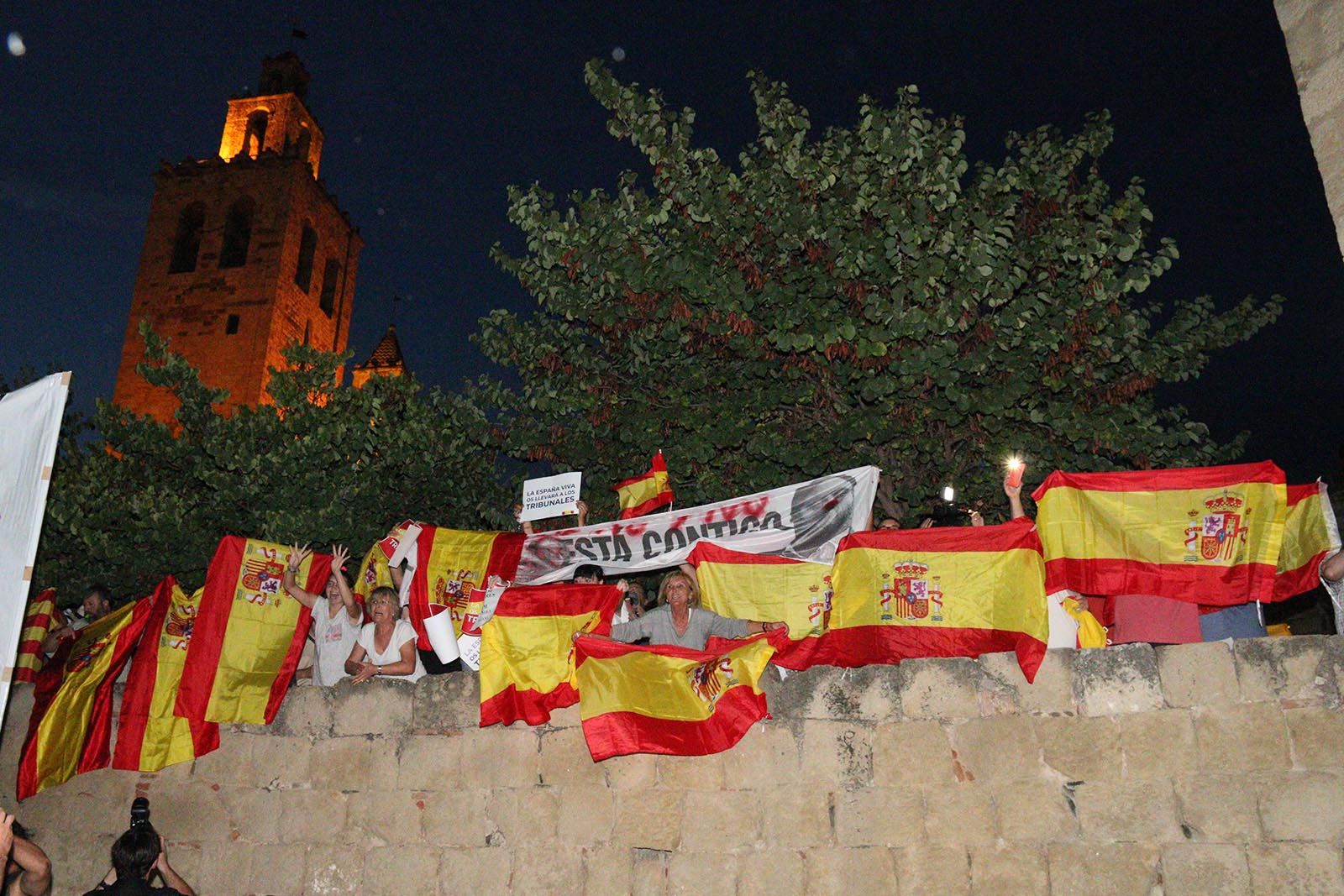 Marxa per a la República. Foto: Lali Álvarez