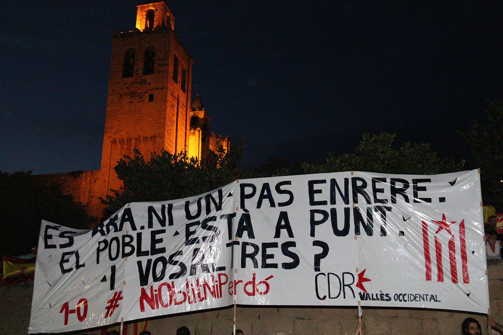 Marxa per a la República. Foto: Lali Álvarez