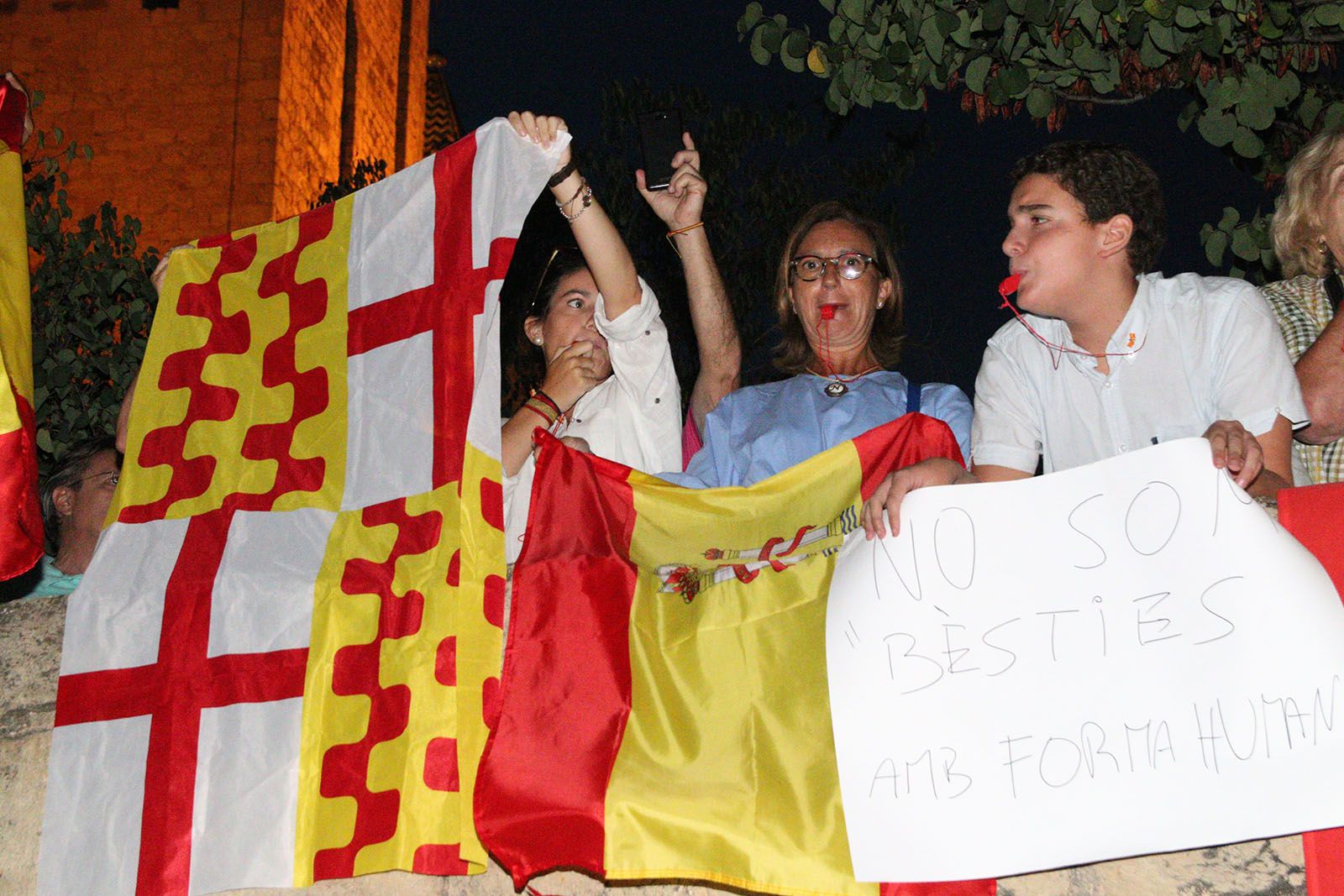 Marxa per a la República. Foto: Lali Álvarez