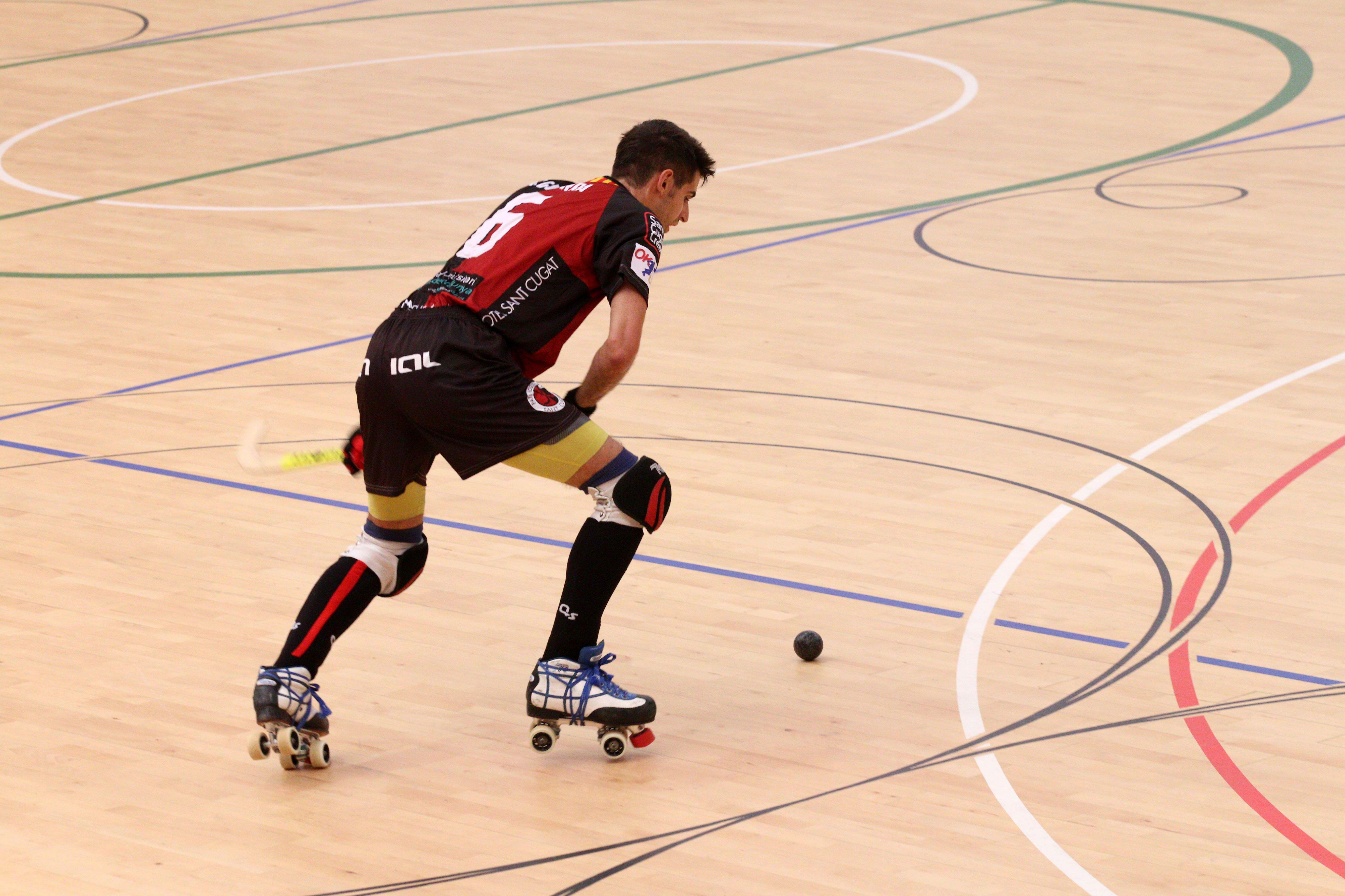 Jordi Gabarra ha tornat al Patí Hoquei Club Sant Cugat. FOTO: Lali Álvarez