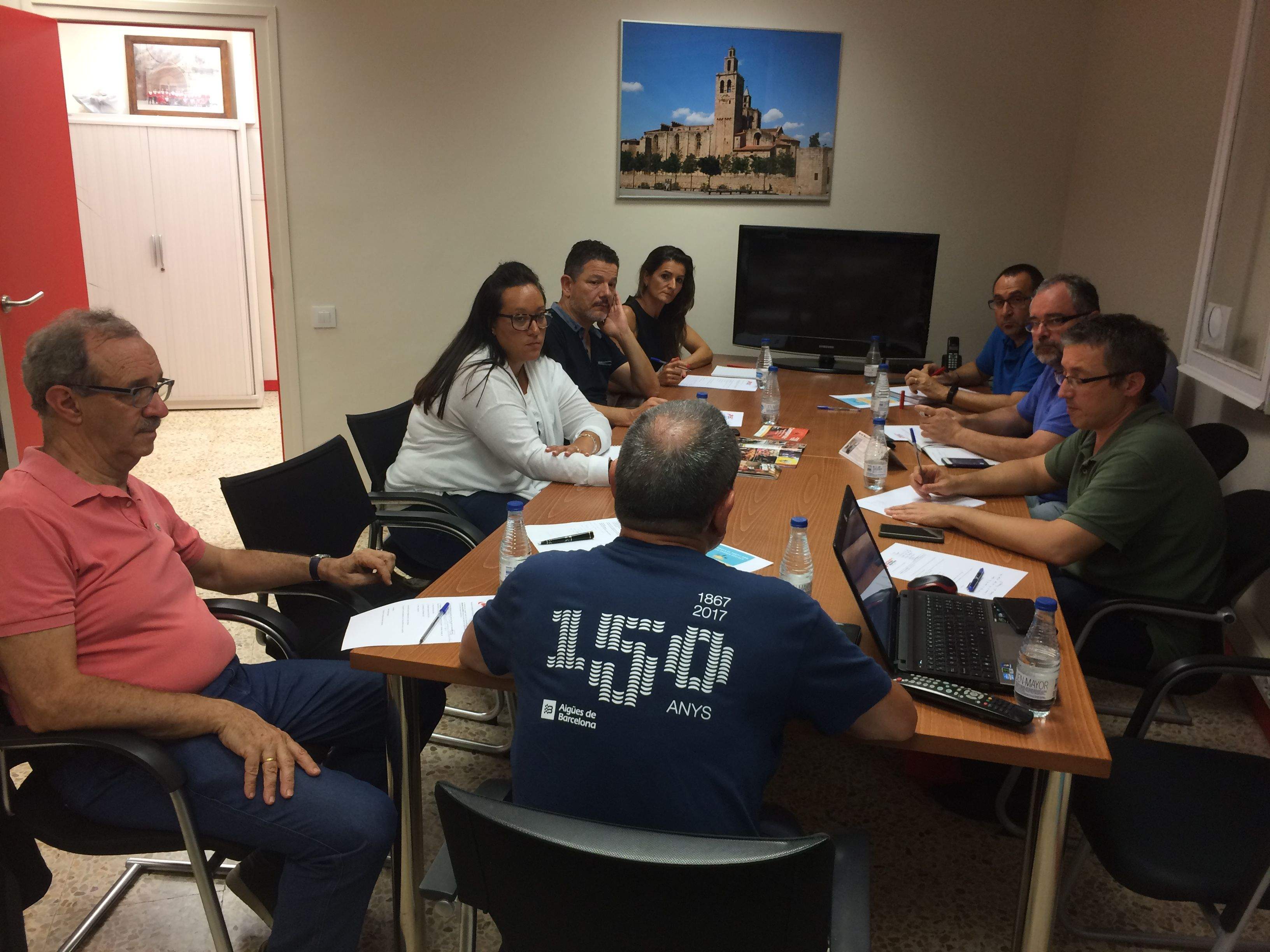 Reunió de la Coordinadora. FOTO: Àlex López Puig