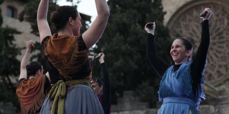 El Grup Mediterrània ballarà a la plaça de l'Om. FOTO: Arxiu