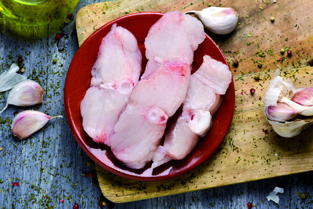 Rap per un plat mariner del Mar Menor. FOTO: Cedida