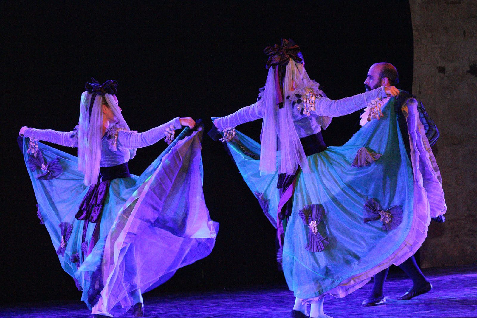 Espectacle Icònic del Grup Mediterrània. Foto: Lali Álvarez