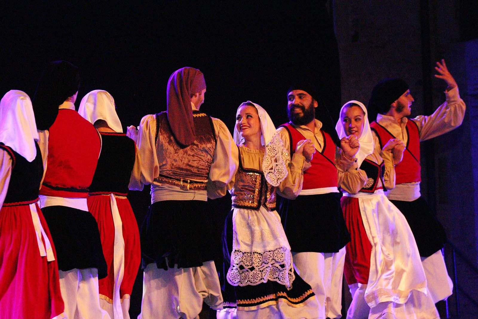 Espectacle Icònic del Grup Mediterrània. Foto: Lali Álvarez