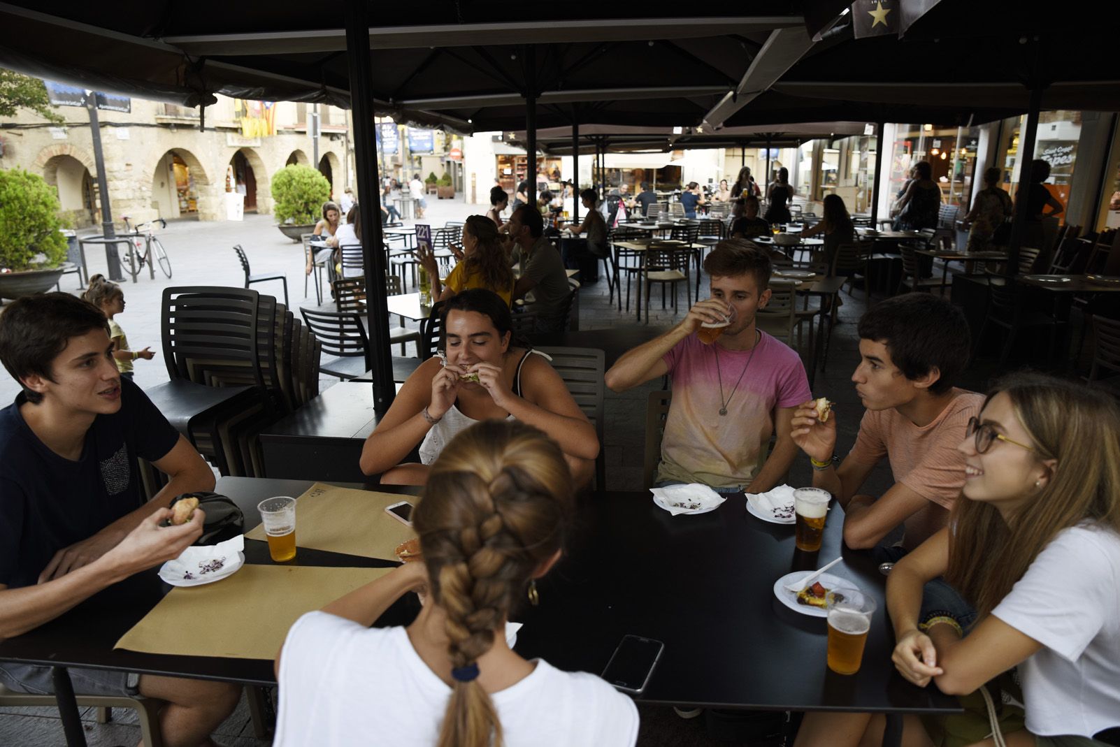 Moltes persones han participat del 13 al 23 de setembre al 'Sant Cugat va de tapes' FOTO: Bernat Millet