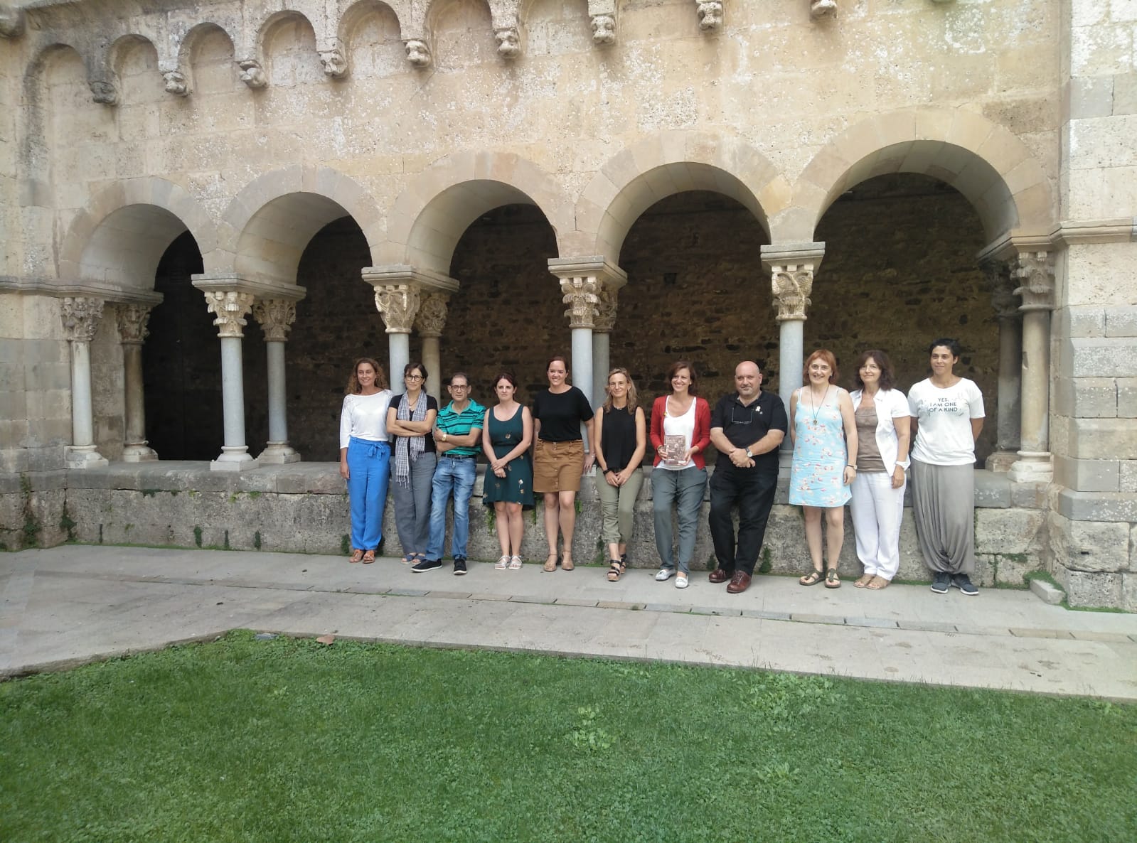 Fotografia de grup en la presentació de Tardor als Museus. FOTO: TOT Sant cugat