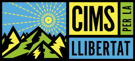 Cartell del Cims per la Llibertat. FOTO: Cedida