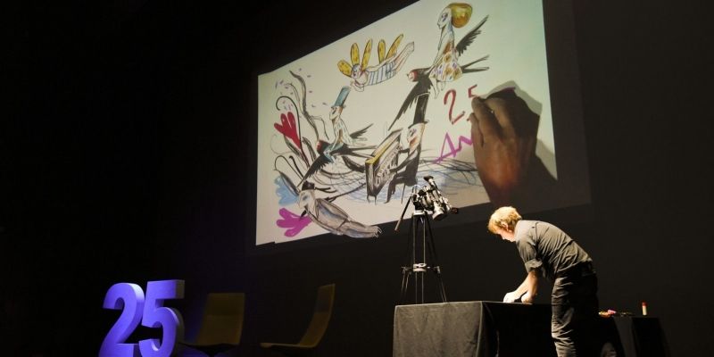 Imatge dels 25 anys creada per Ignasi Blanch. FOTO: Bernat Millet