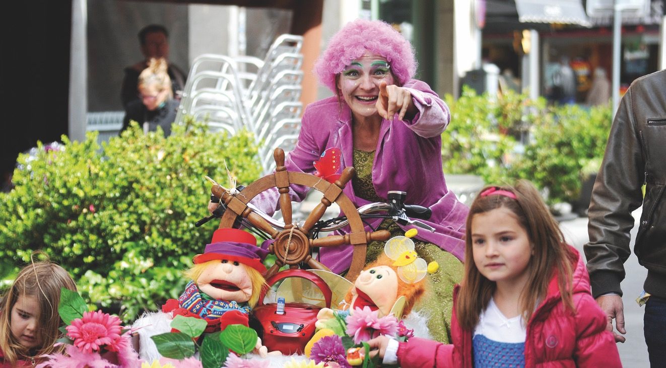 La Cia Patawa en un espectacle anterior