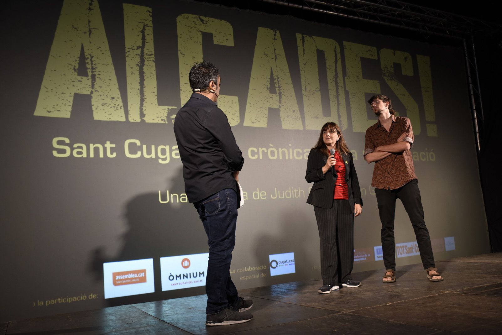 Commemoració de l'1 d'Octubre. Foto: Bernat Millet.