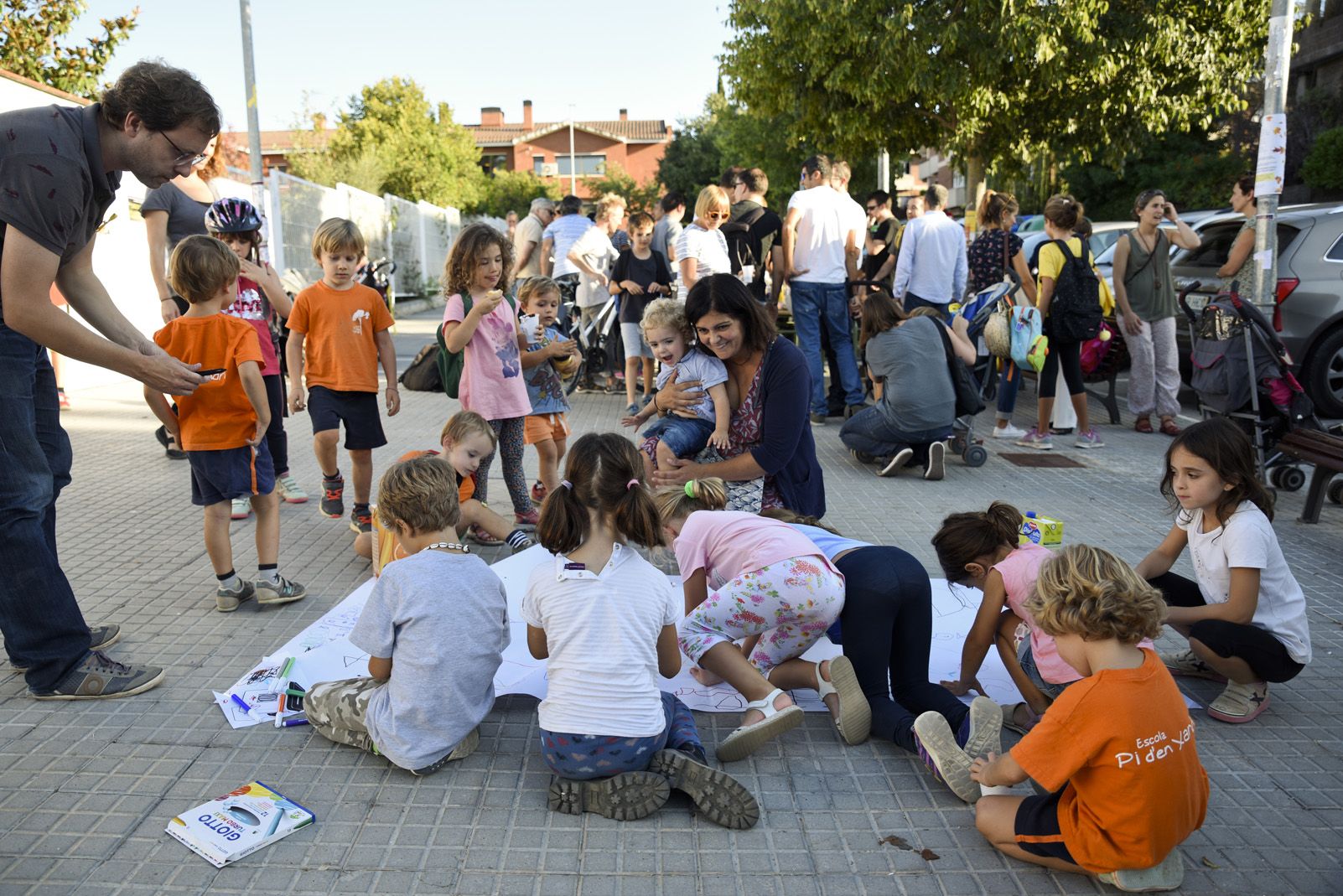 Commemoració de l'1 d'Octubre. Foto: Bernat Millet.