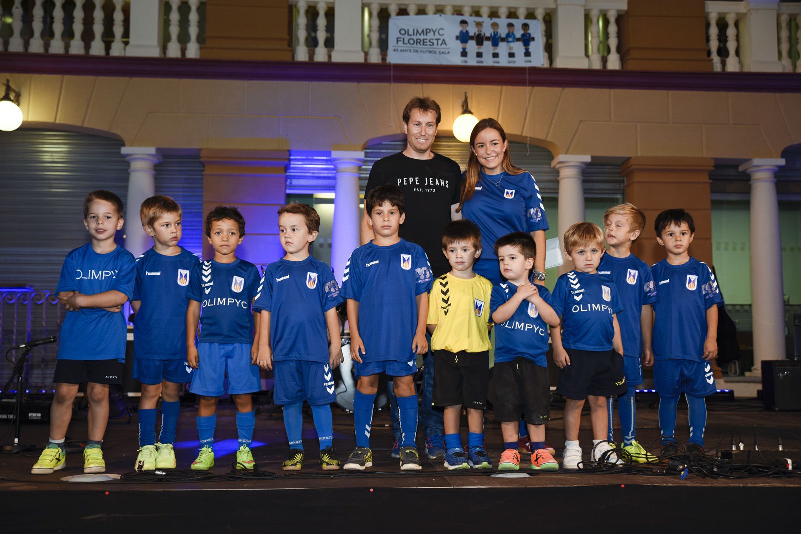 Presentació del equips Olimpyc La Floresta 40é aniversari. Foto: Bernat Millet.